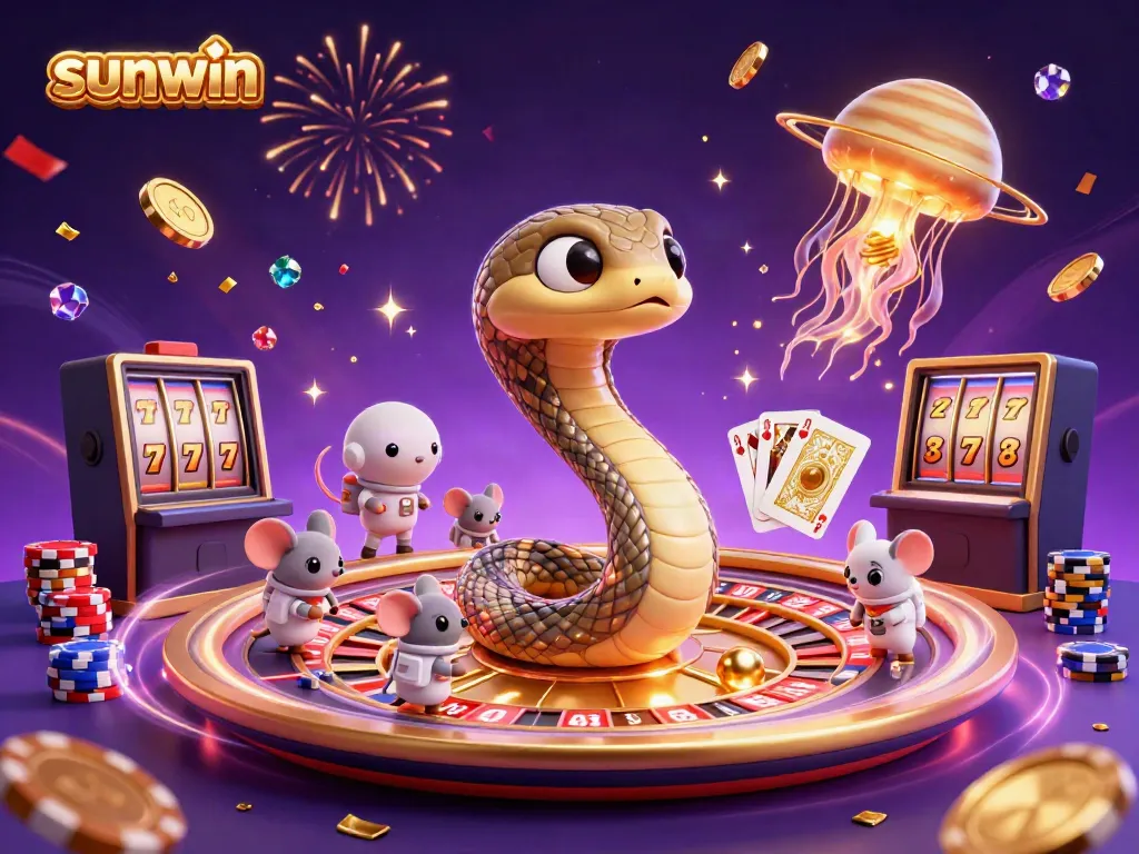 Experience thrilling moments with sunwin's dynamic 3D casino universe featuring exciting betting scenarios.